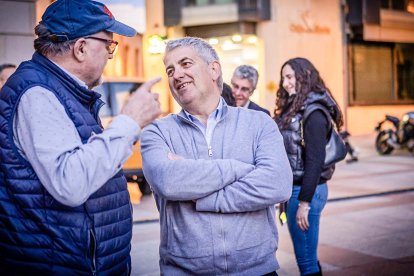 Javier Antón en un reciente acto en Soria