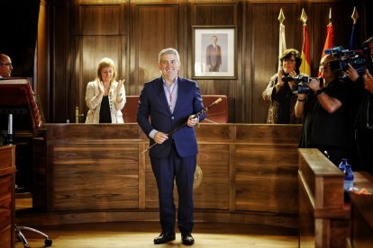 El nuevo alcalde de Soria, Javier Antón.