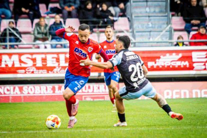 Juancho en el último partido en Los Pajaritos ante el Real Ávila.