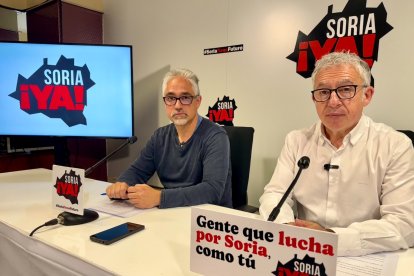 Carlos Vallejo y Ángel Ceña, de Soria Ya