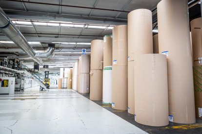 Instalaciones de la empresa Insoca, en el polígono industrial de Soria.