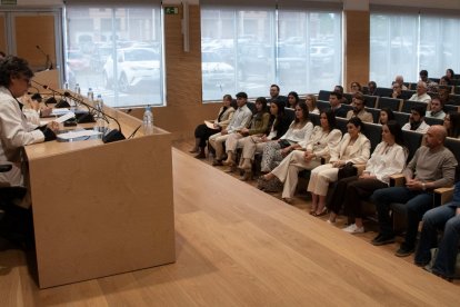 Acto de despedida de los 17 residentes que han acabado su formación en Soria.