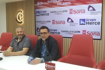 Alfredo Cabrerizo y Alberto Toribio durante el análisis de esta temporada.
