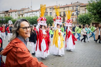 Móndidas de San Pedro Manrique en las fiestas de San Juan.