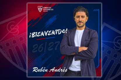 Rubén Andrés llega a Segovia para lograr el ascenso la próxima temporada.