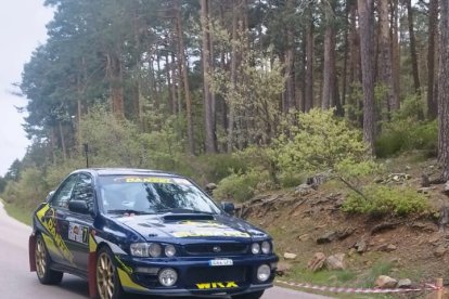 Subaru Impreza GT Turbo que que quedó campeón en la categoría 2.