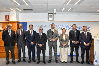 Las patronales del norte de España en la Declaración de Competitividad.