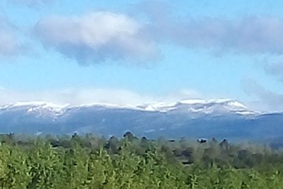 Nieve en Cebollera este viernes.