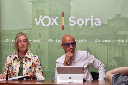 Los concejales de Vox.
