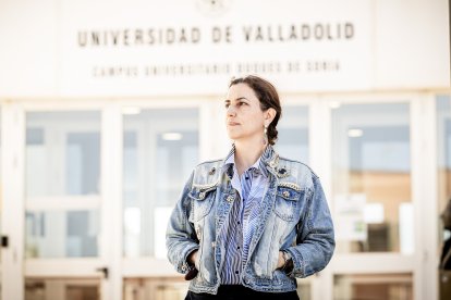 Sobre estas líneas, la futura vicerrectora del Campus de Soria, Inés Ortega Cubero.