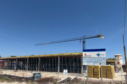 Obras del nuevo centro de salud de El Burgo de Osma.