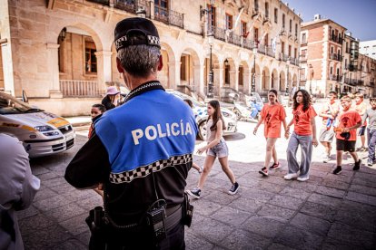 Los escolares aprendieron seguridad vial de la mano de la Policía Local