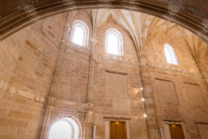 La restauración del espacio ha permitido recuperar la monumentalidad de uno de los conjuntos góticos más singulares de Soria.