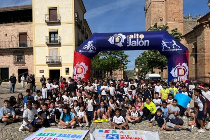 Imagen de la salida del XI Desafío Alto Jalón en Sigüenza.