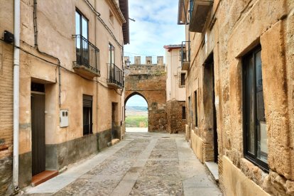Calles y monumentos de la localidad de Monteagudo de las Vicarías