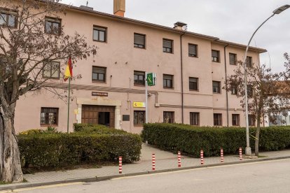 La Guardia Civil investiga el suceso que tuvo lugar en Almazán.