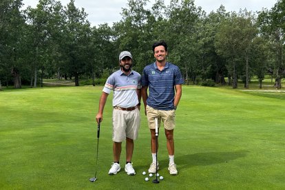 Daniel Berná y Raúl Pascual en la cita celebrada en Bizkaia.