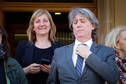Yolanda Martínez junto a Carlos Martínez.