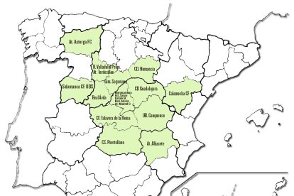 Así queda el Grupo 5 en el que competirá el Numancia en la temporada 26-27.