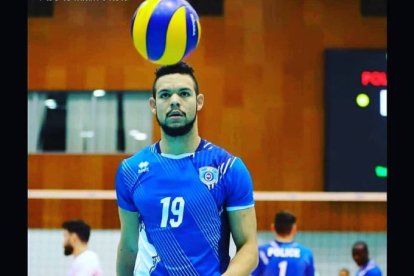 El jugador venezolano recientemente fichado por Guaguas, Willner Rivas.