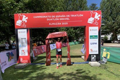 Imagen del triatlón adnamantino de anteriores ediciones.