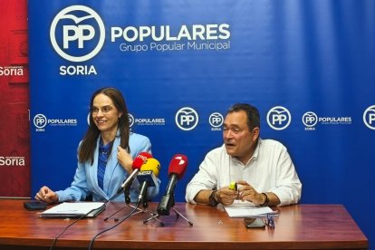 Belén Izquierdo y Saturnino de Gregorio.