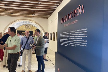 El Burgo de Osma acoge esta exposición antológica del pintor Maximino Peña