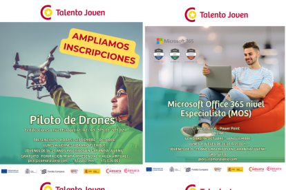Nuevos cursos de la Cámara destinados a jóvenes.