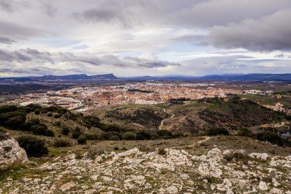 Vista de la capital.