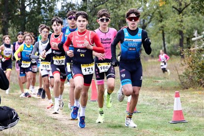 Pasión por el duatlón cros en El Pinarcillo.