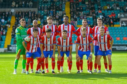 Once del Navalcarnero que el pasado fin de semana empató en Salamanca.