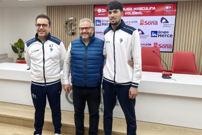 Alberto Toribio, Alfredo Cabrerizo y Yahya.