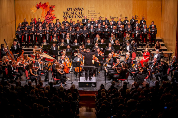 Orquesta Sinfónica y Sociedad Coral de Bilbao en el estreno del Otoño Musical Soriano