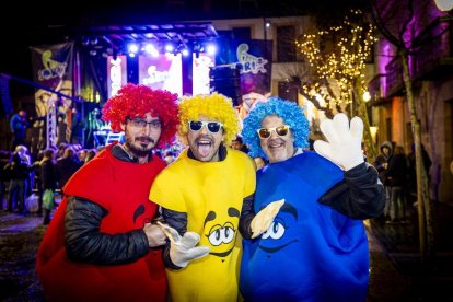 Aunque las condiciones no acompañaban, finalmente el Carnaval comenzó