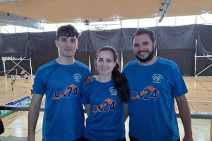 Jorge Peñaranda, Ana Peñaranda y Álvaro Sanz.