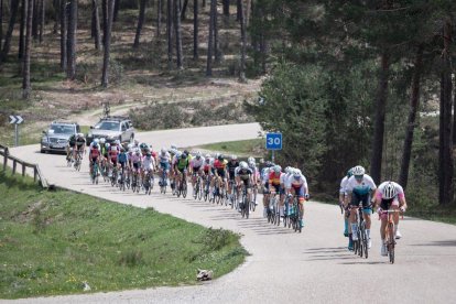 La competición pasó por varios pueblos de la provincia