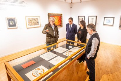 Las obras pueden contemplarse en el Centro Cultural Gaya Nuño