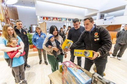 Las asociación trae las sonrisas para los más pequeños