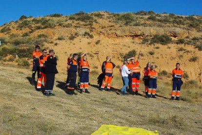 Participantes en el curso, este fin de semana en Soria.
