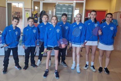 Los jugadores del CB Soria sub-13 y sub-15 que destacaron en Alfajarín. HDS