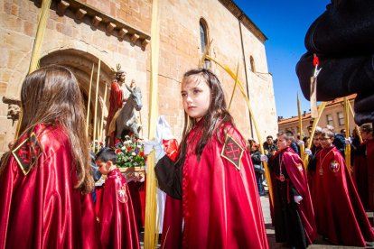 Procesión de la borriquilla en el Domingo de Ramos. MARIO TEJEDOR (13)