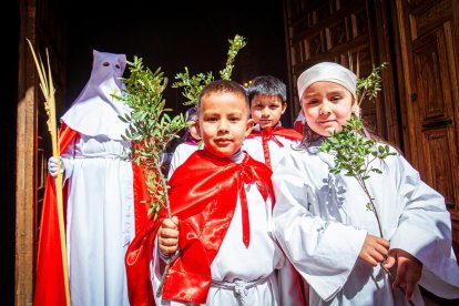 Procesión de la borriquilla en el Domingo de Ramos. MARIO TEJEDOR (16)
