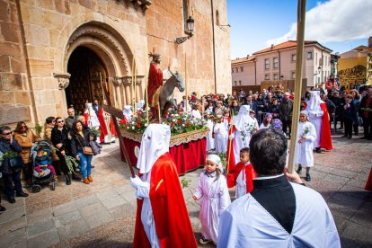 Procesión de la borriquilla en el Domingo de Ramos. MARIO TEJEDOR (18)