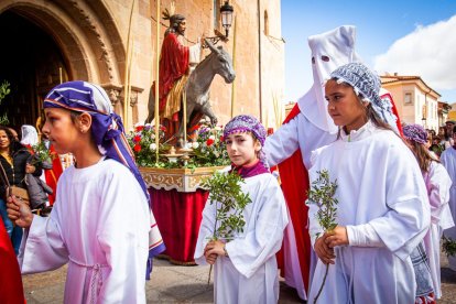 Procesión de la borriquilla en el Domingo de Ramos. MARIO TEJEDOR (20)
