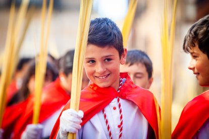 Procesión de la borriquilla en el Domingo de Ramos. MARIO TEJEDOR (36)