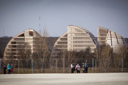 Acto institucional en el aeroparque - Mario Tejedor