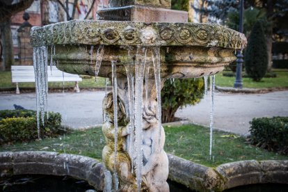 Soria, en alerta amarilla por frío.-G. MONTESEGURO