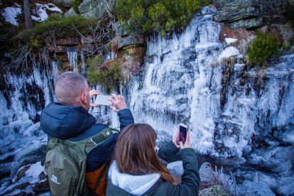 Temperaturas extremas congelan la Laguna negra - MARIO TEJEDOR (18)