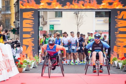 Campeonato de España de Duatlón paralímpico. MARIO TEJEDOR (4)