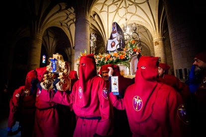 Procesión de Las caídas de Jesús. MARIO TEJEDOR